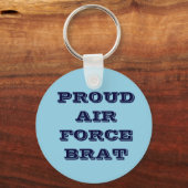 Sleutelhanger Proud Air Force Brat (Voorkant)