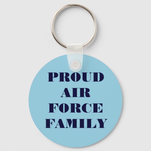 Sleutelhanger Proud Air Force Familie (Voorkant)