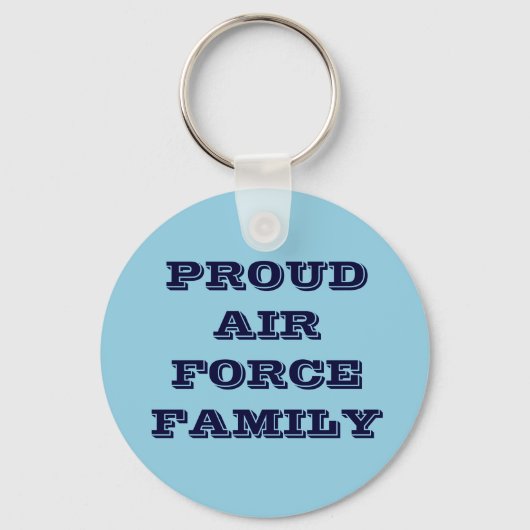 Sleutelhanger Proud Air Force Familie (Voorkant)