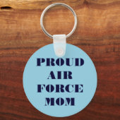 Sleutelhanger Proud Air Force mama (Voorkant)