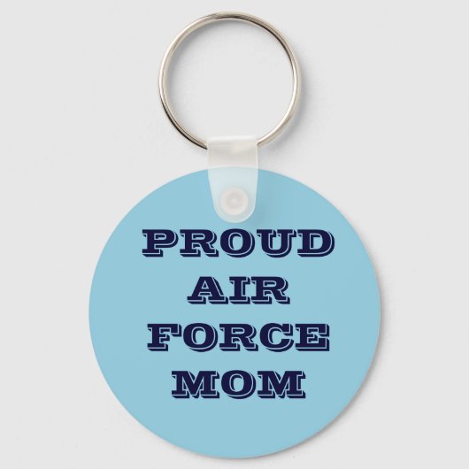Sleutelhanger Proud Air Force mama (Voorkant)