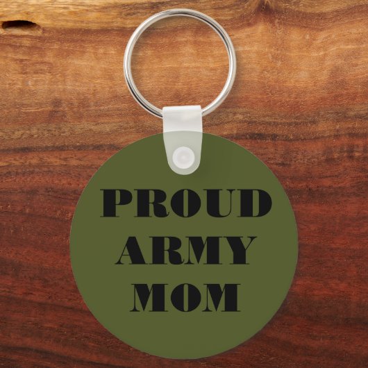 Sleutelhanger Proud Army Mam (Voorkant)