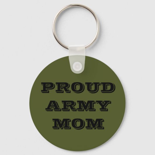 Sleutelhanger Proud Army Mam (Voorkant)