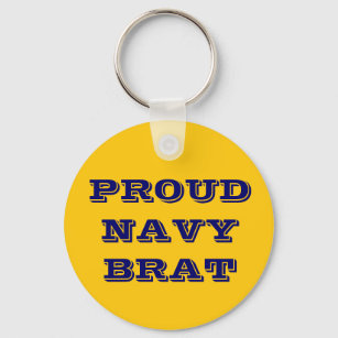 Sleutelhanger Proud Navy Brat
