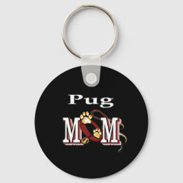 sleutelhanger pug mam