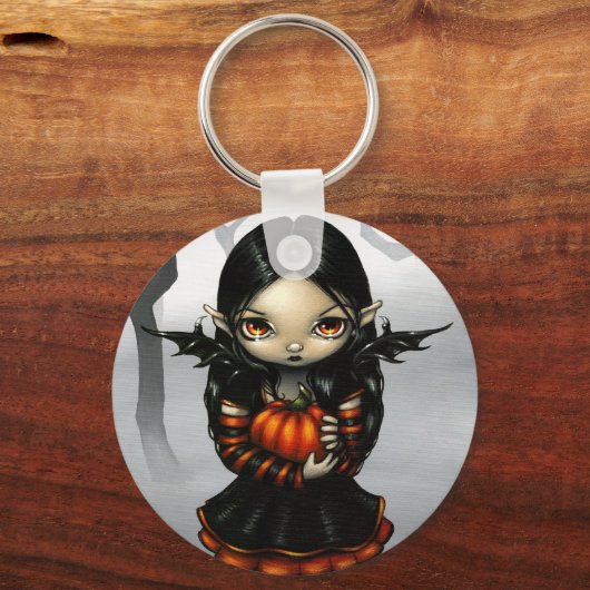sleutelhanger "Pumpkin Pixie" (Voorkant)