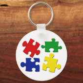 Sleutelhanger puzzelstukjes (Voorkant)