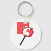 Sleutelhanger puzzelstukjes (Achterkant)