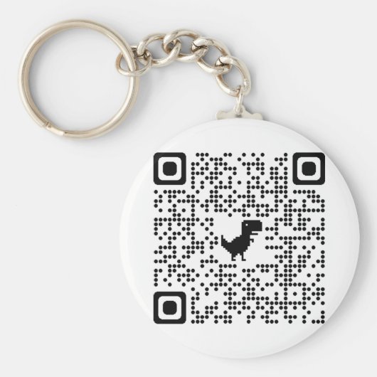 Sleutelhanger QRCODE naar Rickroll (Voorkant)