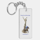 Sleutelhanger - Racing Hearts en Healing Springs (Voorkant Links)