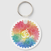 SLEUTELHANGER : RAINBOW MANDALA (Voorkant)