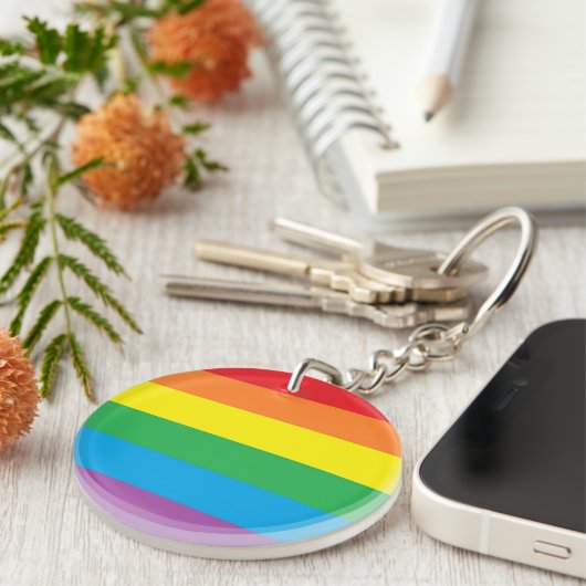 sleutelhanger "Rainbow Pride" (Voorkant Rechts)