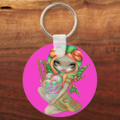 sleutelhanger "Rainbow Sherbet Fairy" (Voorkant)