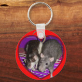 Sleutelhanger: Ratty Love Sleutelhanger (Voorkant)