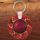Sleutelhanger Red Gold Jewel (Voorkant)