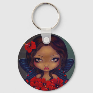 sleutelhanger "Red Hibiscus Fairy"