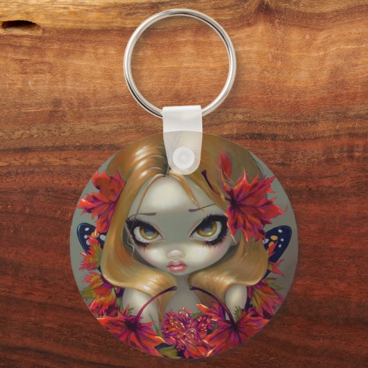 sleutelhanger "Red Maple Fairy" (Voorkant)