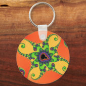 Sleutelhanger Regenboog Octopussen (Voorkant)