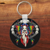 sleutelhanger "Regenboog van Botten" (Voorkant)