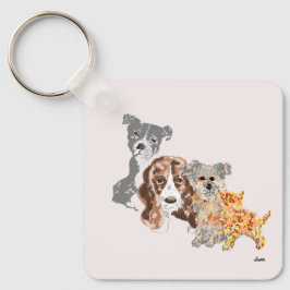 Sleutelhanger : Reizende Vrienden