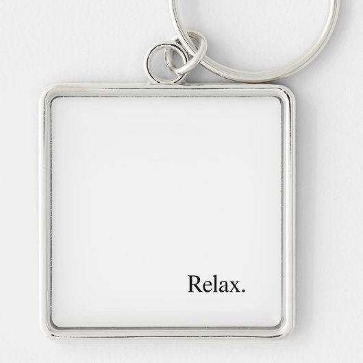 Sleutelhanger "Relax" (Voorkant)