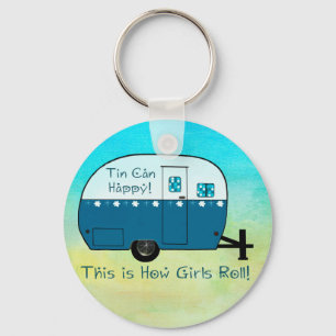 SLEUTELHANGER   Retro Camper Textured