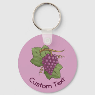 Sleutelhanger rode druiven