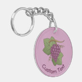 Sleutelhanger rode druiven (Voorkant Links)