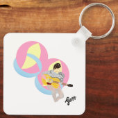 Sleutelhanger: Rollen Sleutelhanger (Achterkant)