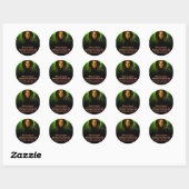 sleutelhanger ronde sticker (Vel)