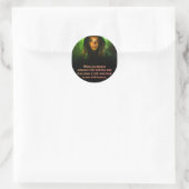 sleutelhanger ronde sticker (Tas)