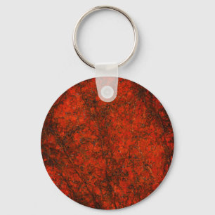 Sleutelhanger rood en zwart marmer