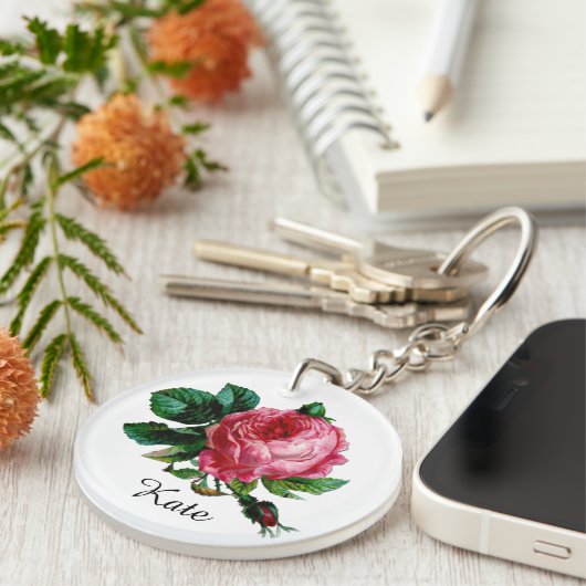Sleutelhanger Roos (Voorkant Rechts)