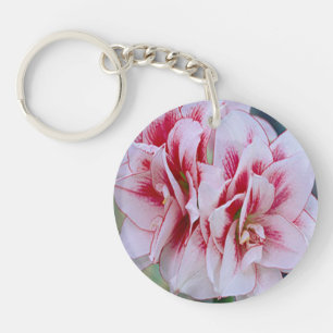 Sleutelhanger Roze bloemen