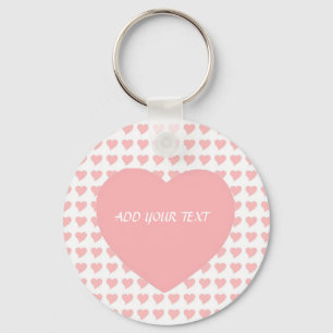 Sleutelhanger Roze Valentijn Gift ZIZAGO