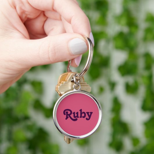 Sleutelhanger Ruby (Hand)