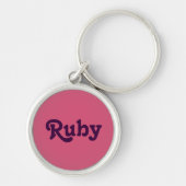 Sleutelhanger Ruby (Voorkant)