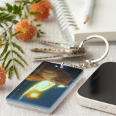 Sleutelhanger ruimtecat (Voorkant Rechts)