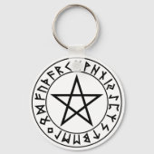 sleutelhanger Rune Pentacle (Voorkant)