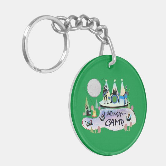sleutelhanger RushCamp! (Voorkant Links)