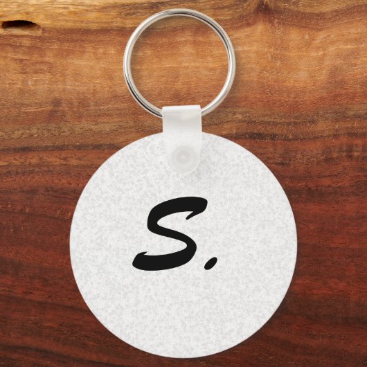 Sleutelhanger(s) van initiaal sleutelhanger (Voorkant)