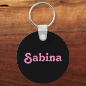 Sleutelhanger Sabina (Voorkant)