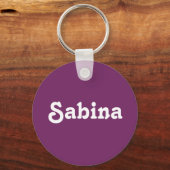 Sleutelhanger Sabina (Voorkant)