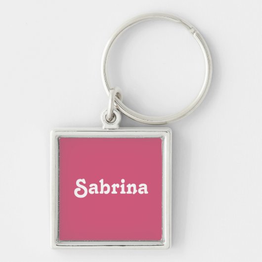 Sleutelhanger Sabrina (Voorkant)