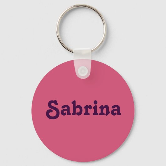 Sleutelhanger Sabrina (Voorkant)