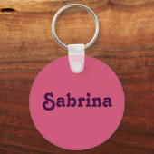 Sleutelhanger Sabrina (Voorkant)