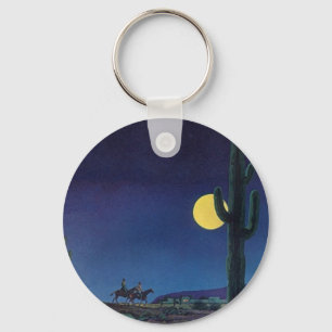SLEUTELHANGER Saguaro Cactus Full Moon Ride Moonli