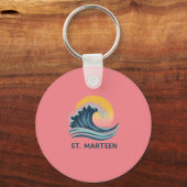 Sleutelhanger Saint-Martin SXM | St Maarten (Achterkant)