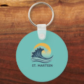 Sleutelhanger Saint-Martin SXM | St Maarten (Voorkant)