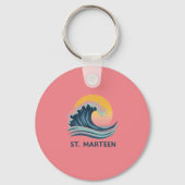 Sleutelhanger Saint-Martin SXM | St Maarten (Achterkant)